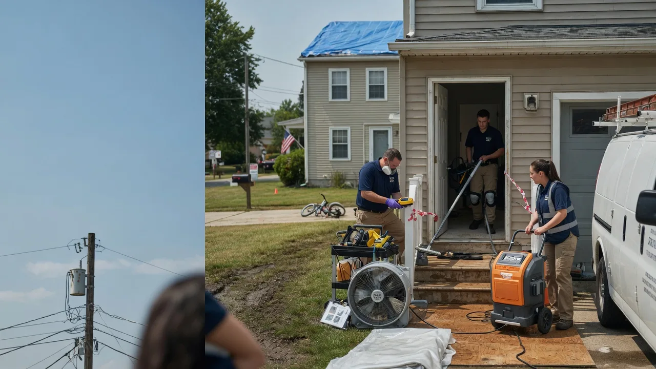 Water Damage Repair in Woodside, DE near me